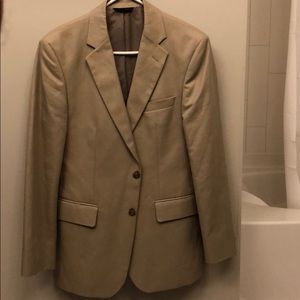 Khaki Banana republic blazer size 38r